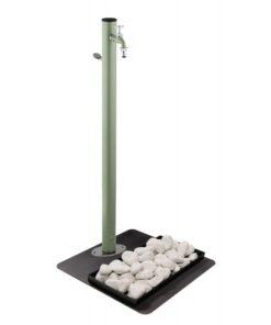 Alternative view of Talpas kerti csap "GROUND LOOP", slag tartóval, khaki, 100 cm