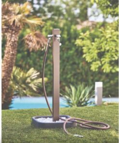 Alternative view of Kavicstartós talp Triangle, Totem, Steelo és Loop kerti kutakhoz, 45x45x34