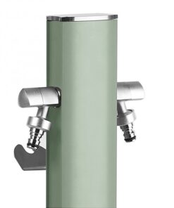 Alternative view of Kerti csap - "UNDERGROUND TOTEM" kútoszlop 2 csappal, flexibilis bekötőcsővel, khaki, 120cm