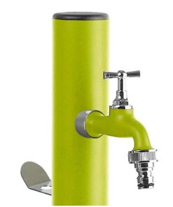 Alternative view of Kerti csap - "UNDERGROUND LOOP" kútoszlop flexibilis bekötőcsővel, pasztellzöld, 120cm