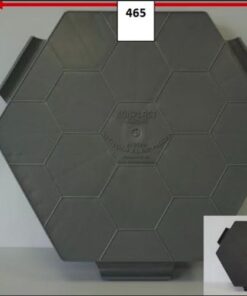 Alternative view of Ultraerős kültéri taposó fekete 1m2 (7 db/m², 438cm)